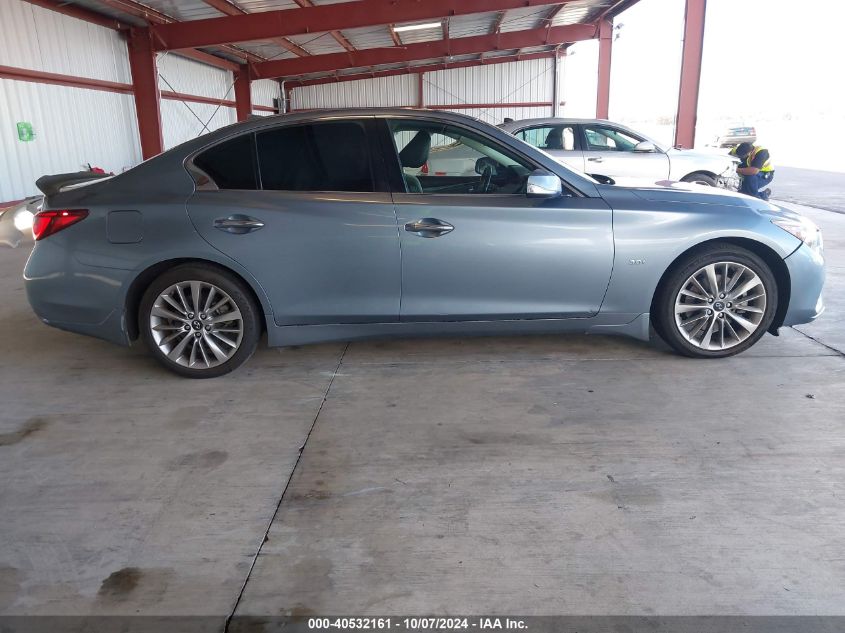 2018 Infiniti Q50 3.0T Luxe VIN: JN1EV7AP9JM354284 Lot: 40532161