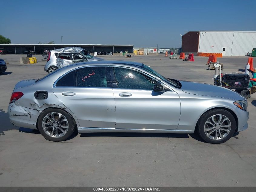 2015 Mercedes-Benz C 300 Luxury/Sport VIN: 55SWF4JB2FU088302 Lot: 40532220