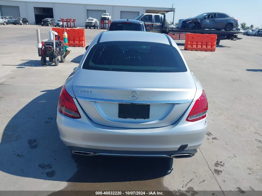 2015 Mercedes-Benz C 300 Luxury/Sport VIN: 55SWF4JB2FU088302 Lot: 40532220