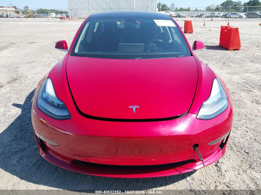 2018 Tesla Model 3 Long Range/Mid Range VIN: 5YJ3E1EA5JF052524 Lot: 40532252