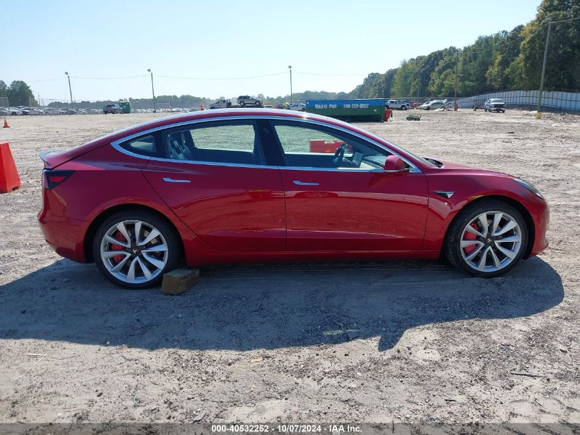 2018 Tesla Model 3 Long Range/Mid Range VIN: 5YJ3E1EA5JF052524 Lot: 40532252