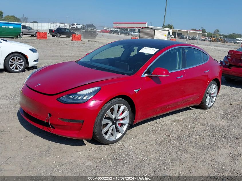 VIN 5YJ3E1EA5JF052524 2018 Tesla Model 3, Long Rang... no.2