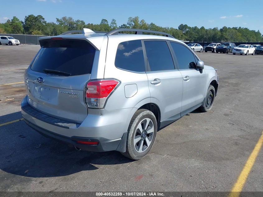 VIN JF2SJARC8HH490307 2017 SUBARU FORESTER 2.5I LIMITED