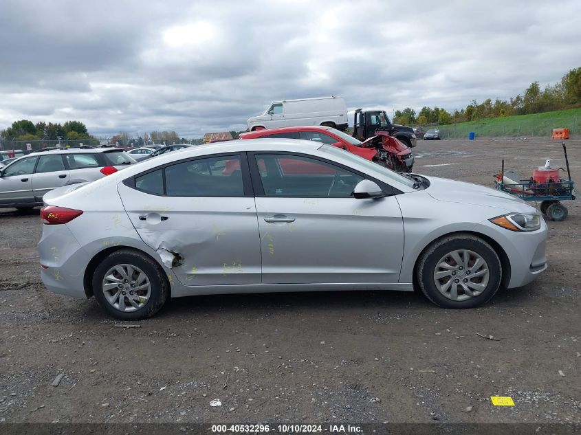 KMHD74LF0JU512285 2018 Hyundai Elantra Se