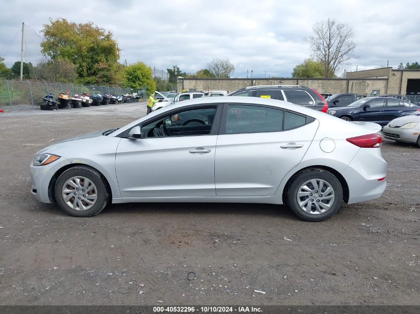 KMHD74LF0JU512285 2018 Hyundai Elantra Se