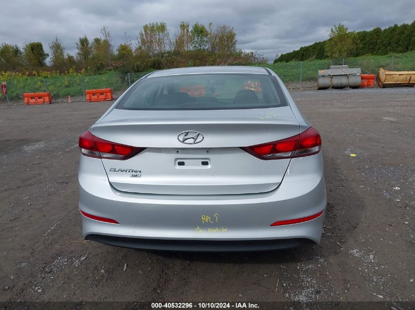 KMHD74LF0JU512285 2018 Hyundai Elantra Se