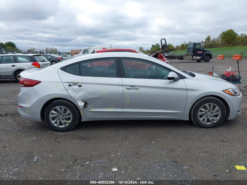 KMHD74LF0JU512285 2018 Hyundai Elantra Se