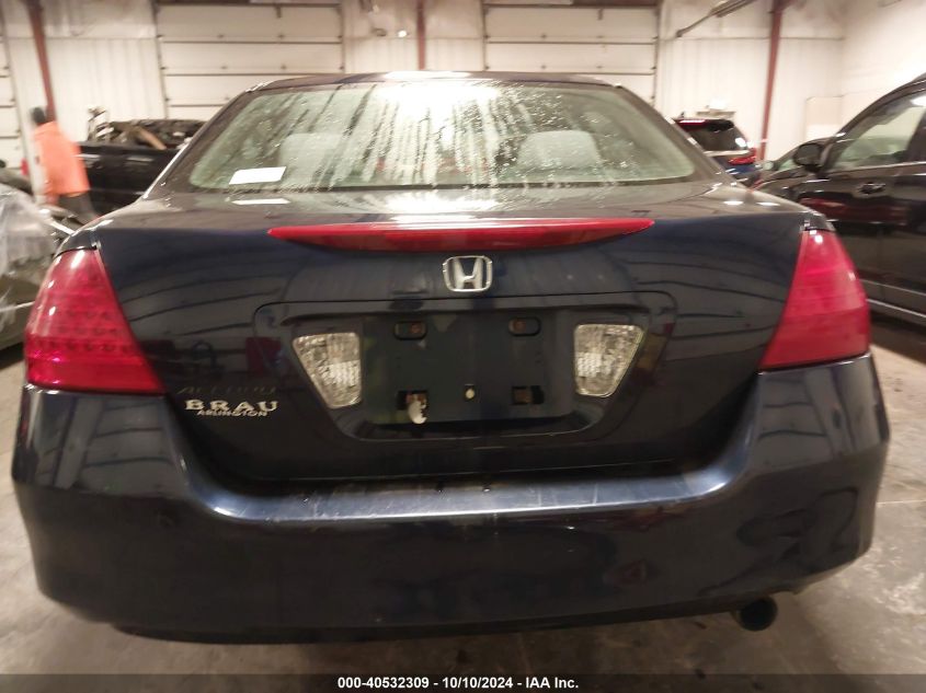 1HGCM56376A034442 2006 Honda Accord 2.4 Se