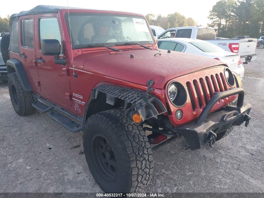 2013 Jeep Wrangler Unlimited Sport VIN: 1C4BJWDG6DL594887 Lot: 40532317