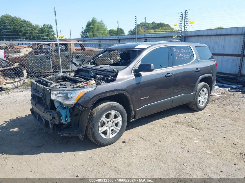 1GKKNKLAXKZ170072 2019 GMC Acadia Sle-1