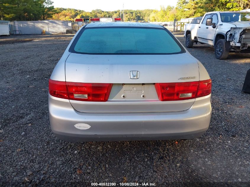 1HGCM56415A034301 2005 Honda Accord Lx