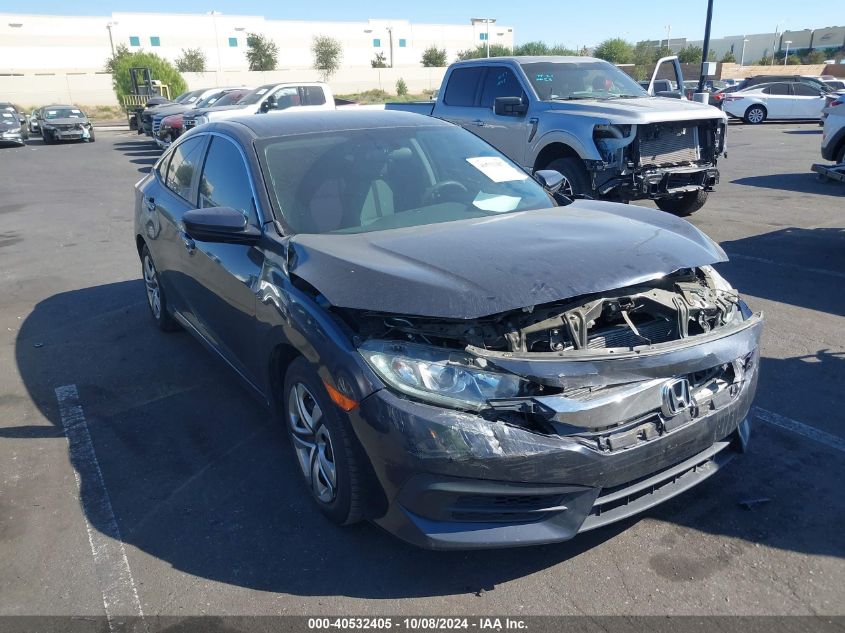 2HGFC2F50JH590358 2018 Honda Civic Lx