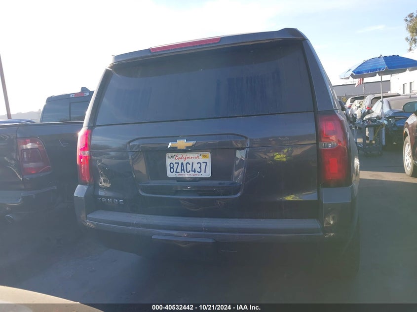 2018 CHEVROLET TAHOE C1500 LT - 1GNSCBKCXJR201461