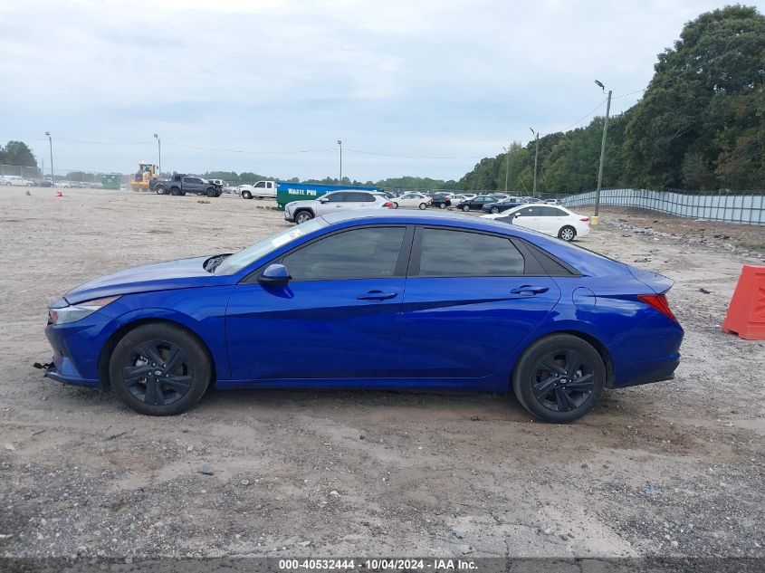 2023 Hyundai Elantra Hybrid Blue VIN: KMHLM4AJ3PU083826 Lot: 40532444