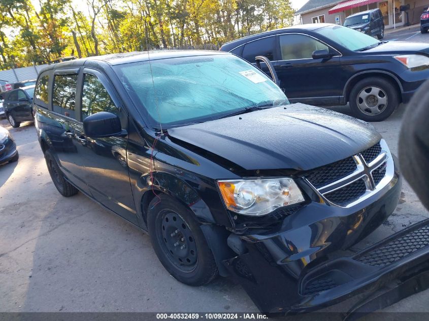 VIN 2C4RDGBG9JR139789 2018 Dodge Grand Caravan, SE no.1