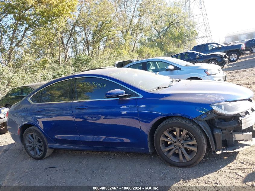 2015 Chrysler 200 Limited VIN: 1C3CCCAB6FN577024 Lot: 40532467