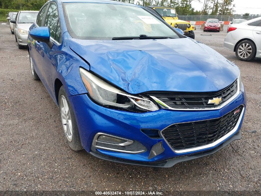 2017 Chevrolet Cruze Lt VIN: 3G1BE6SM5HS599990 Lot: 40532474