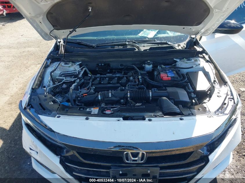 2022 Honda Accord Sport VIN: 1HGCV1F38NA120685 Lot: 40532484