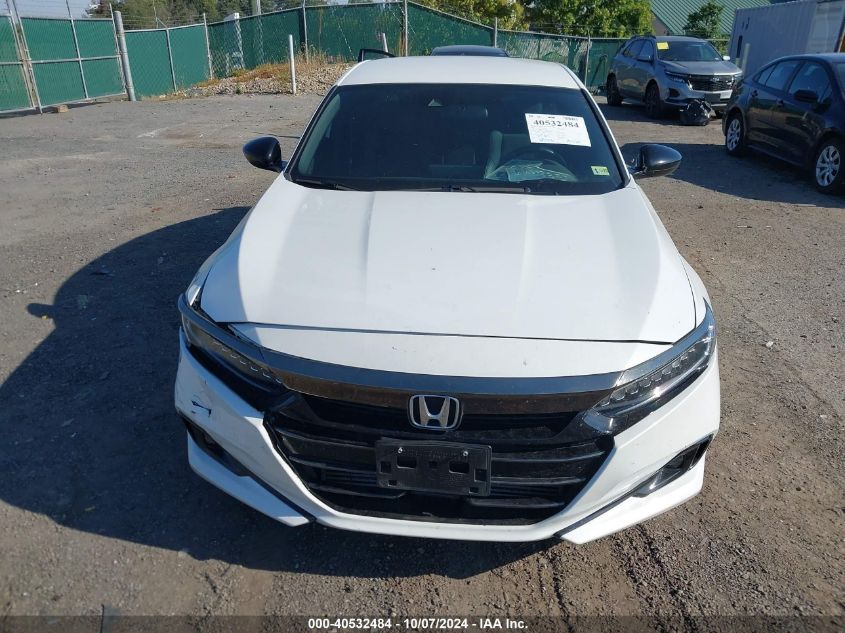 1HGCV1F38NA120685 2022 Honda Accord Sport