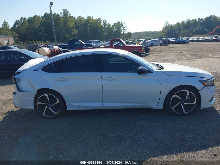 2022 Honda Accord Sport VIN: 1HGCV1F38NA120685 Lot: 40532484