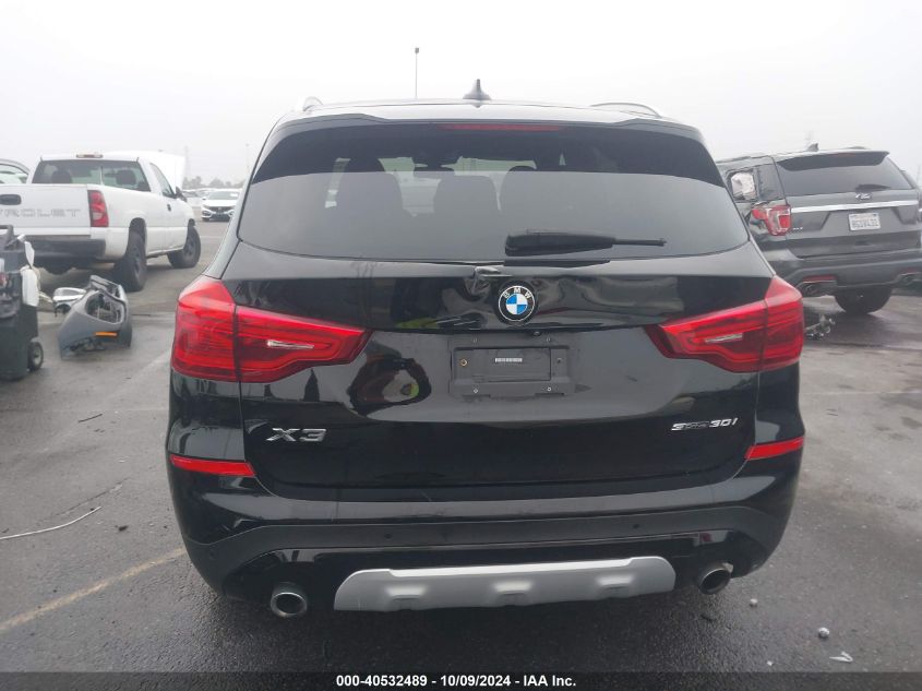 5UXTR7C5XKLF36444 2019 BMW X3 Sdrive30I