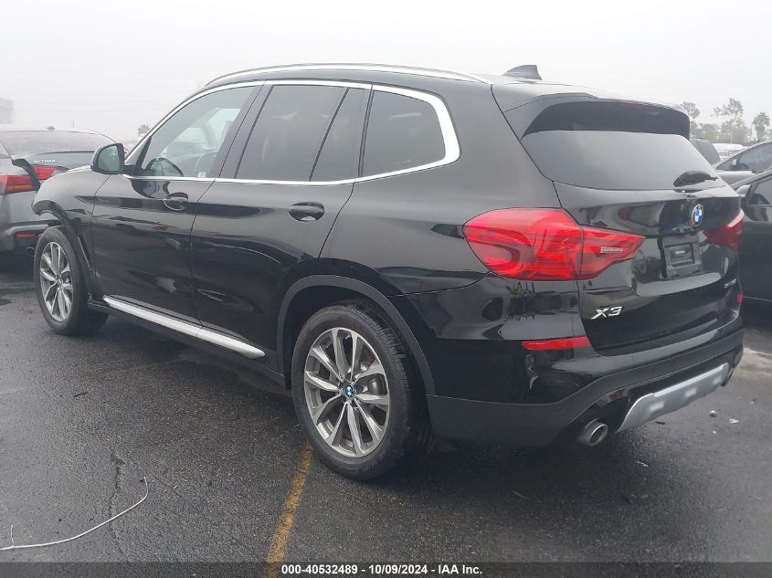 VIN 5UXTR7C5XKLF36444 2019 BMW X3, Sdrive30I no.3