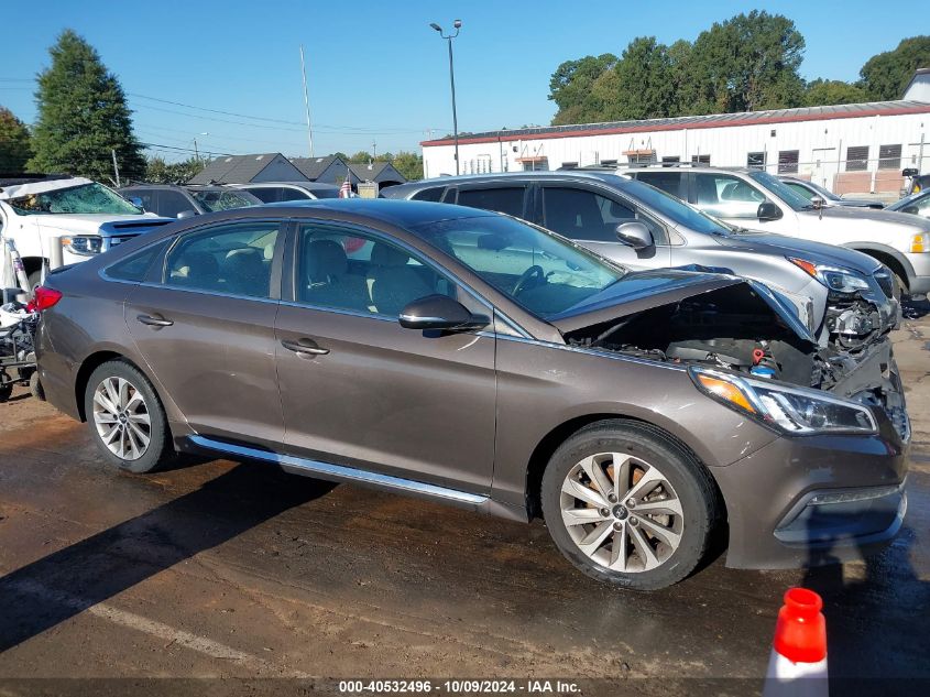 5NPE34AF8HH502518 2017 Hyundai Sonata Sport