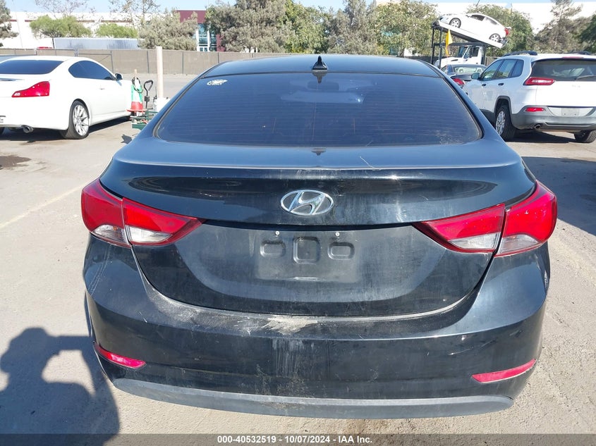 5NPDH4AE8GH791287 2016 Hyundai Elantra Se/Sport/Limited