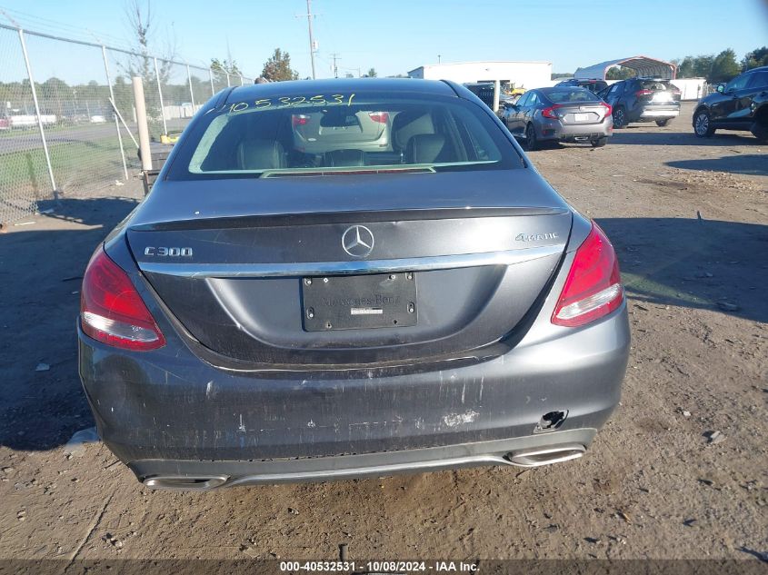 WDDWF4KB2GR143901 2016 Mercedes-Benz C 300 300 4Matic