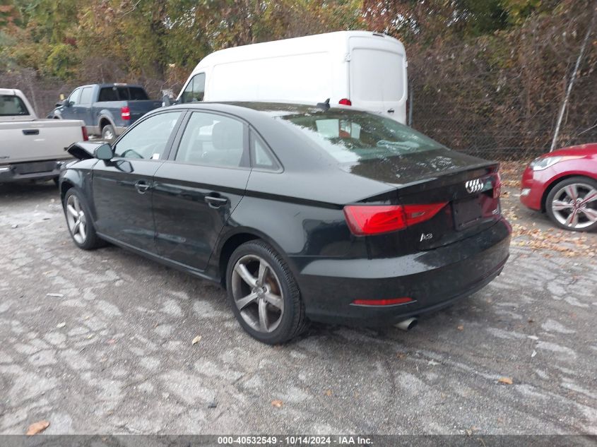 2015 Audi A3 2.0T Premium VIN: WAUBFGFF1F1047596 Lot: 40532549