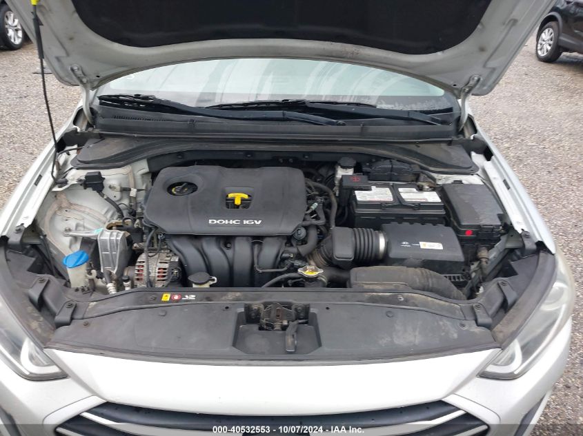 5NPD84LFXJH346689 2018 Hyundai Elantra Sel/Value/Limited