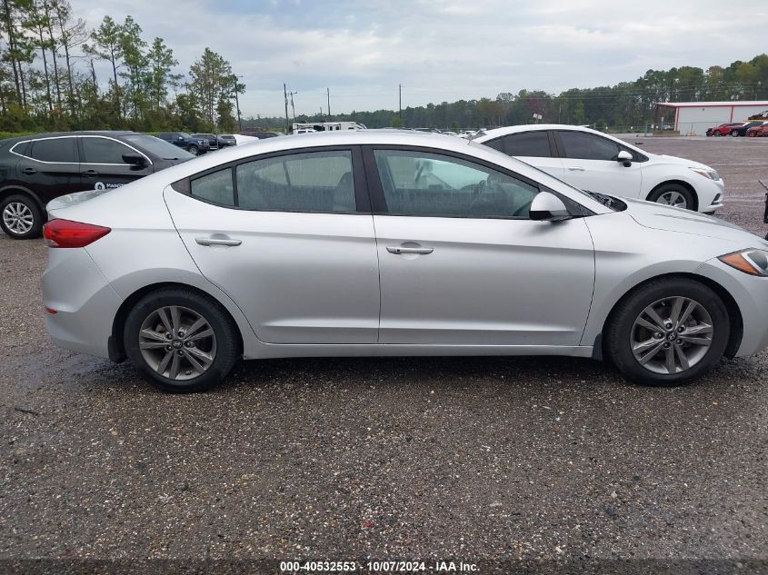 5NPD84LFXJH346689 2018 Hyundai Elantra Sel/Value/Limited