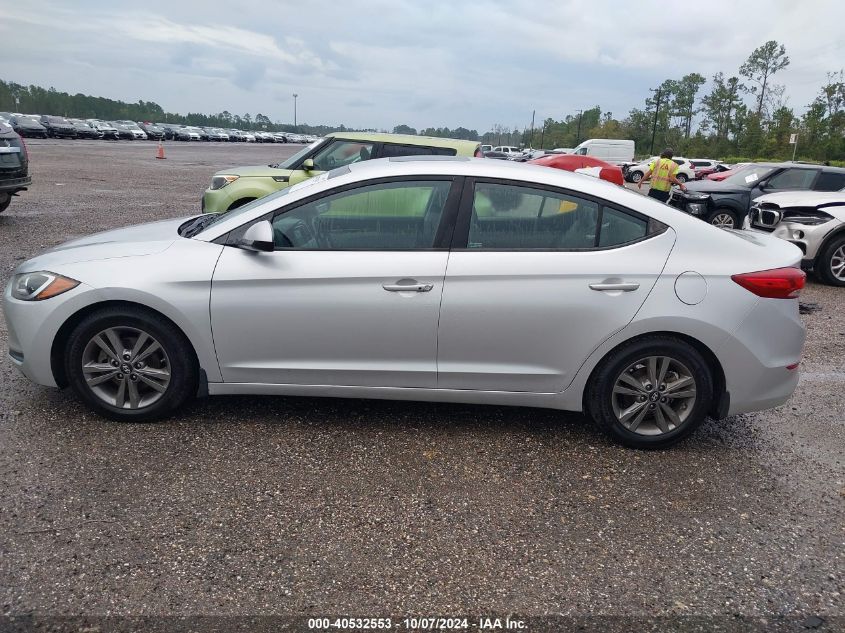 5NPD84LFXJH346689 2018 Hyundai Elantra Sel/Value/Limited