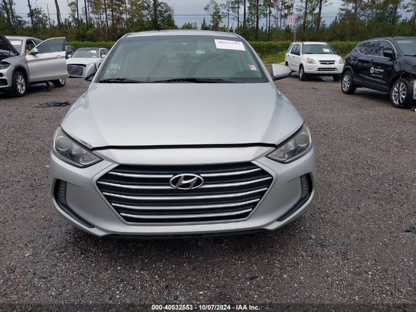 5NPD84LFXJH346689 2018 Hyundai Elantra Sel/Value/Limited