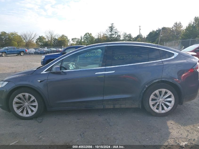 2020 Tesla Model X Long Range Dual Motor All-Wheel Drive/Long Range Plus Dual Motor All-Wheel Drive VIN: 5YJXCBE21LF298401 Lot: 40532556