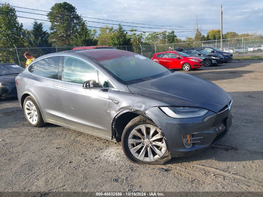 2020 Tesla Model X Long Range Dual Motor All-Wheel Drive/Long Range Plus Dual Motor All-Wheel Drive VIN: 5YJXCBE21LF298401 Lot: 40532556