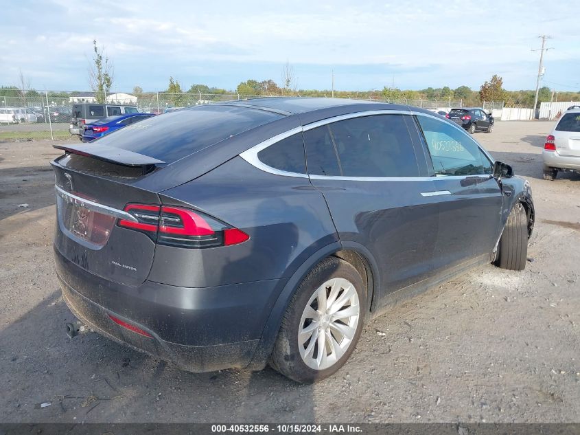 2020 Tesla Model X Long Range Dual Motor All-Wheel Drive/Long Range Plus Dual Motor All-Wheel Drive VIN: 5YJXCBE21LF298401 Lot: 40532556