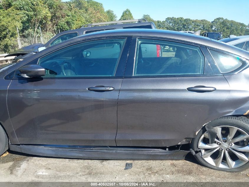 2015 Chrysler 200 S VIN: 1C3CCCBB1FN622269 Lot: 40532557