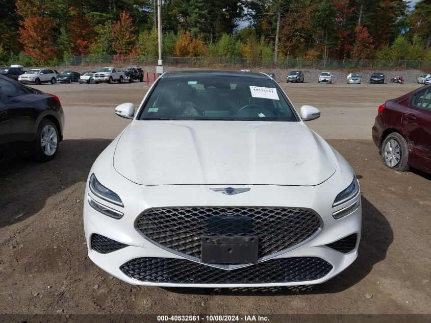 2022 Genesis G70 2.0T Awd VIN: KMTG34TA1NU098409 Lot: 40532561