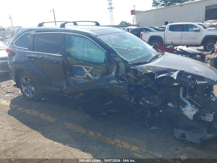 5TDDZRFH5KS705983 2019 Toyota Highlander Limited Platinum