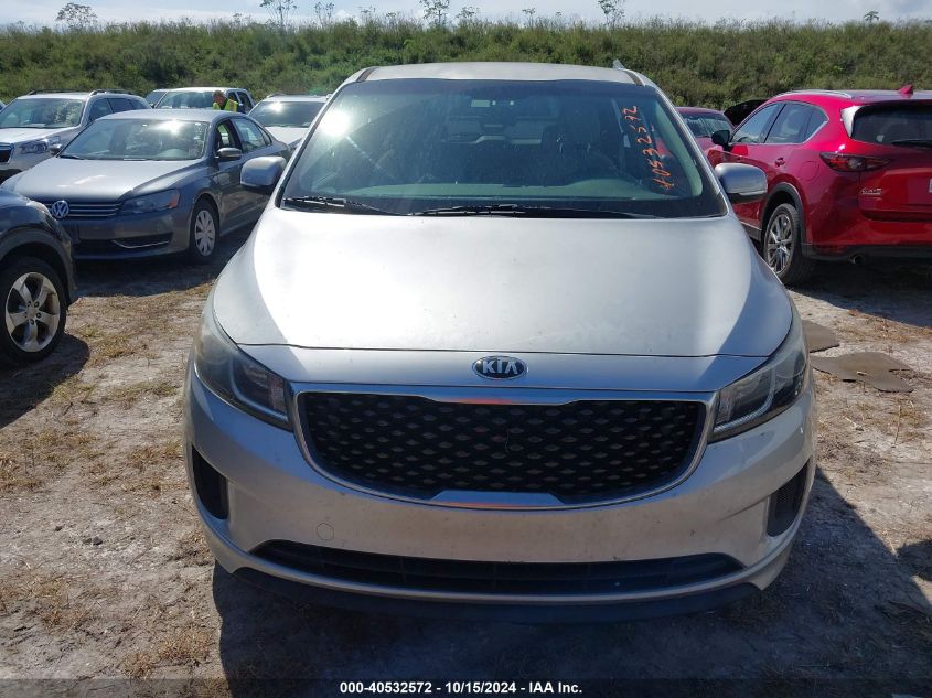 2018 Kia Sedona Lx VIN: KNDMB5C13J6397375 Lot: 40532572