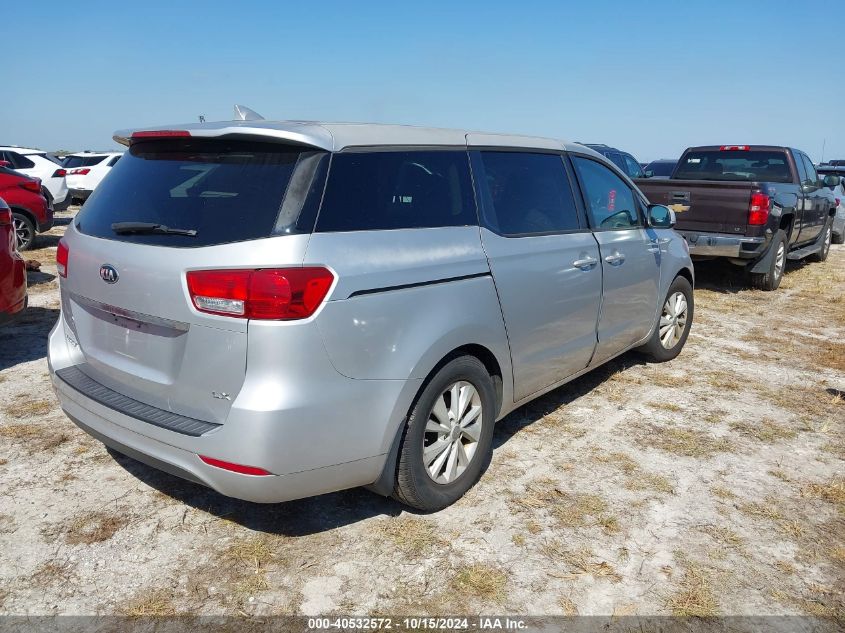 VIN KNDMB5C13J6397375 2018 KIA SEDONA LX