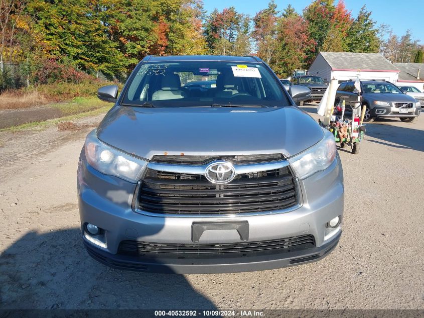 5TDDKRFH7GS314880 2016 Toyota Highlander Limited/Ltd Platinum