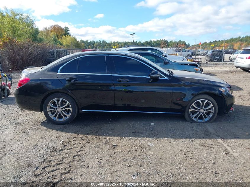 2016 Mercedes-Benz C 300 4Matic/Luxury 4Matic/Sport 4Matic VIN: 55SWF4KB1GU110032 Lot: 40532625