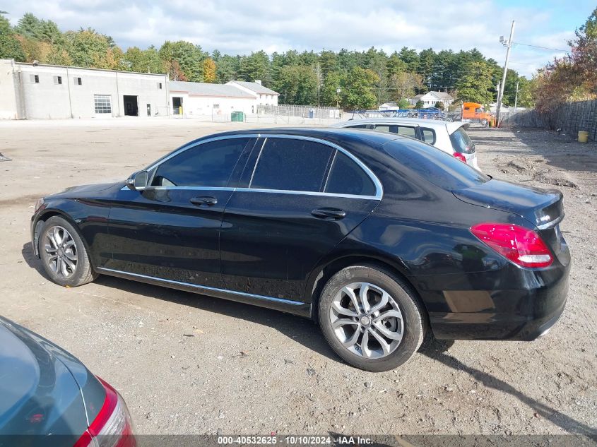 2016 Mercedes-Benz C 300 4Matic/Luxury 4Matic/Sport 4Matic VIN: 55SWF4KB1GU110032 Lot: 40532625