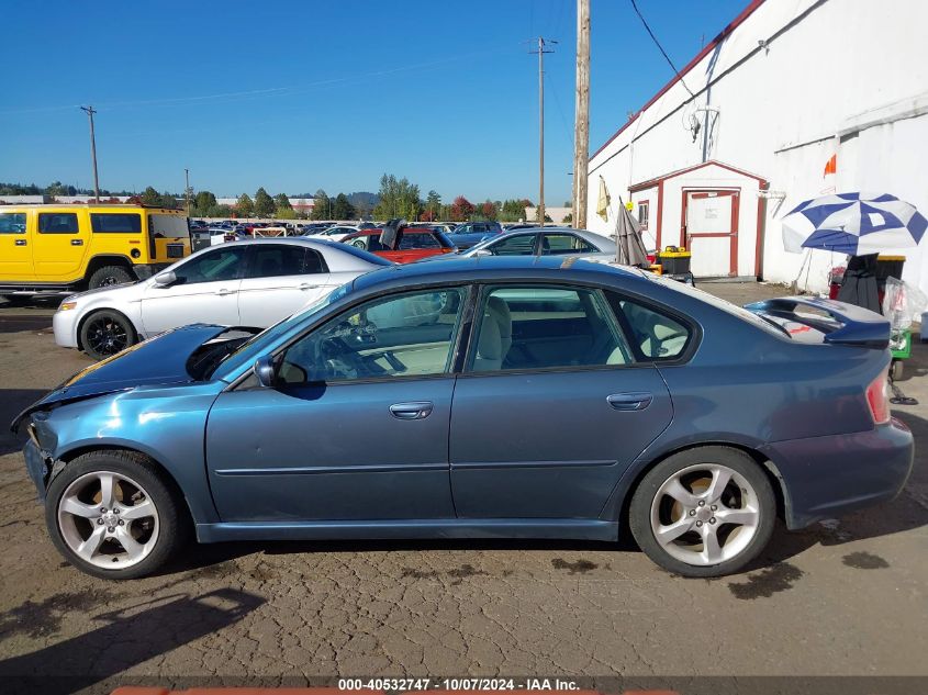 2006 Subaru Legacy 2.5I Limited VIN: 4S3BL626467215725 Lot: 40532747