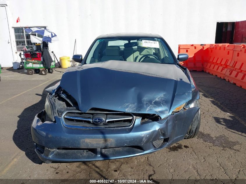 2006 Subaru Legacy 2.5I Limited VIN: 4S3BL626467215725 Lot: 40532747