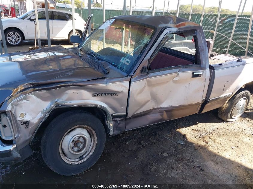 1989 Dodge Dakota VIN: 1B7GL26X9KS094960 Lot: 40532769