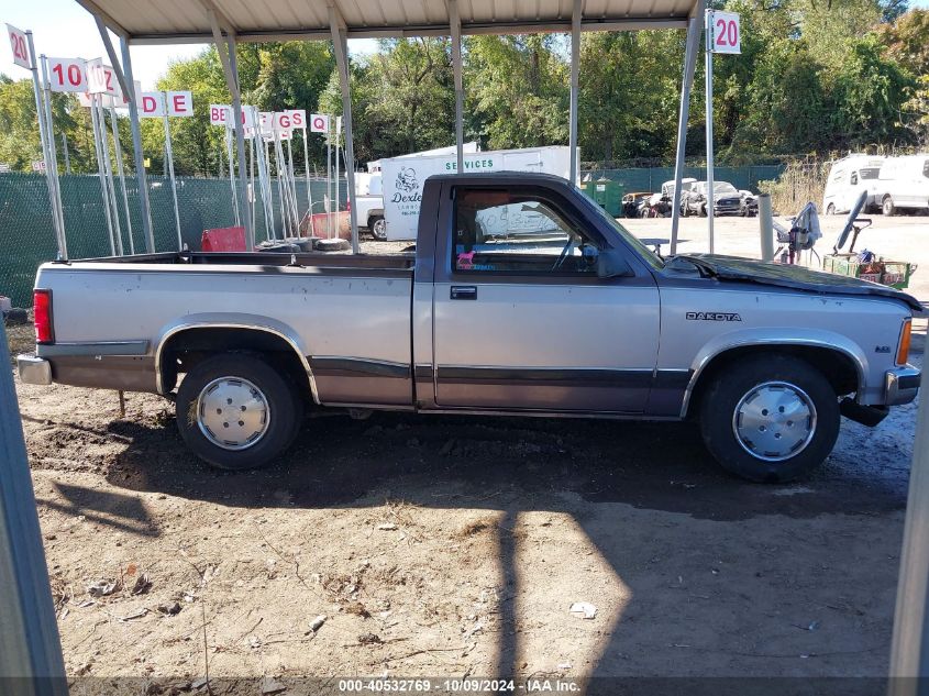 1989 Dodge Dakota VIN: 1B7GL26X9KS094960 Lot: 40532769