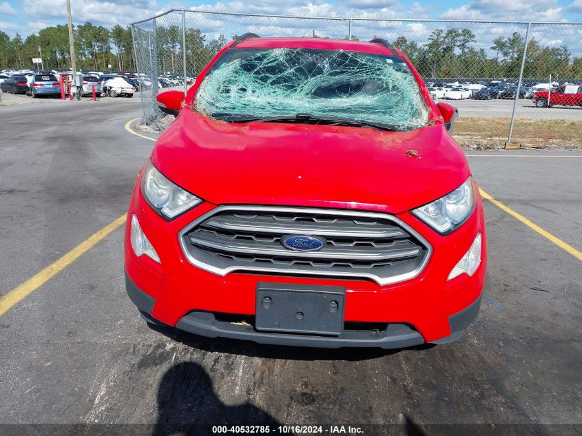 2019 Ford Ecosport Se VIN: MAJ3S2GE1KC277655 Lot: 40532785